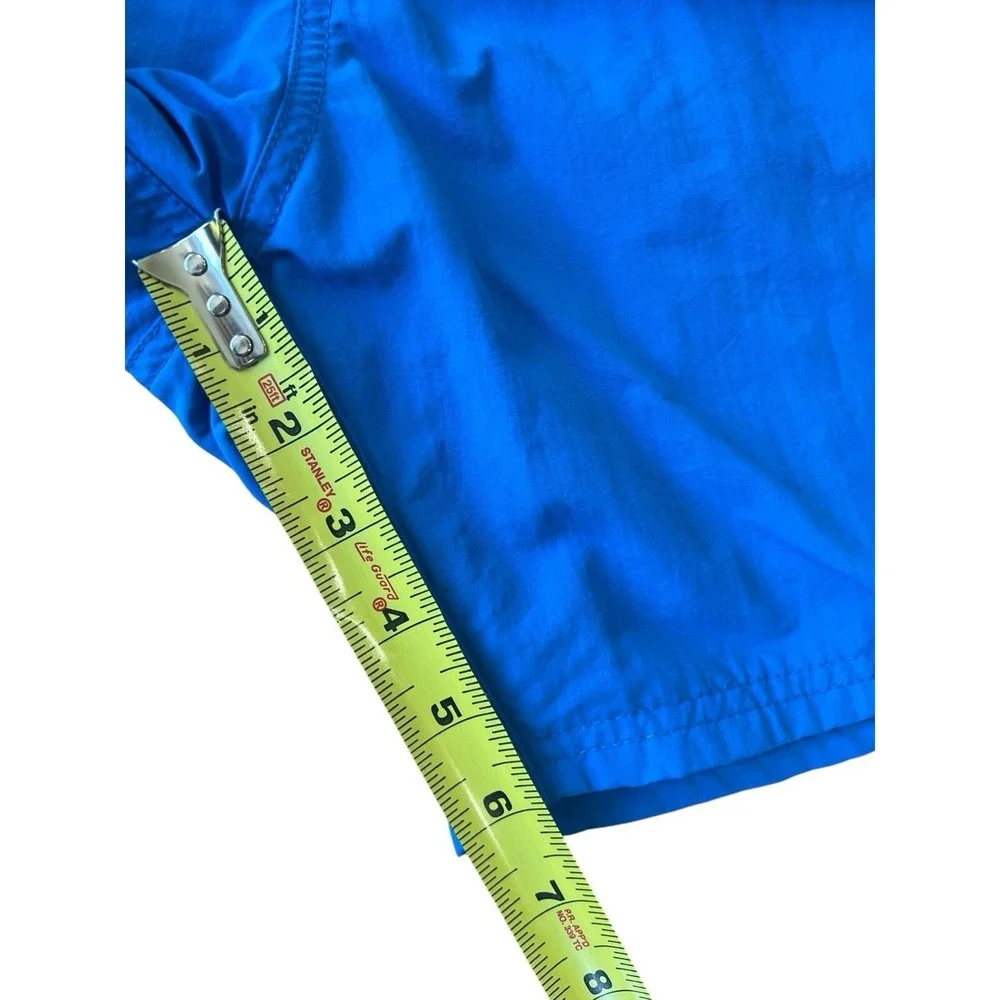 Nike Mens‎ Blue Volley Swim Shorts Large Graphic Swoosh Trunks
